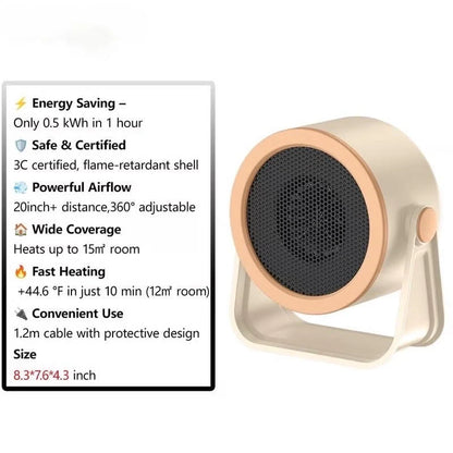 🎅LAST DAY SALE 50% OFF!!⚡50K+ SOLD!❄️2026 Portable Instant-Heat Heater – Outdoor & Desktop Mini Radiator