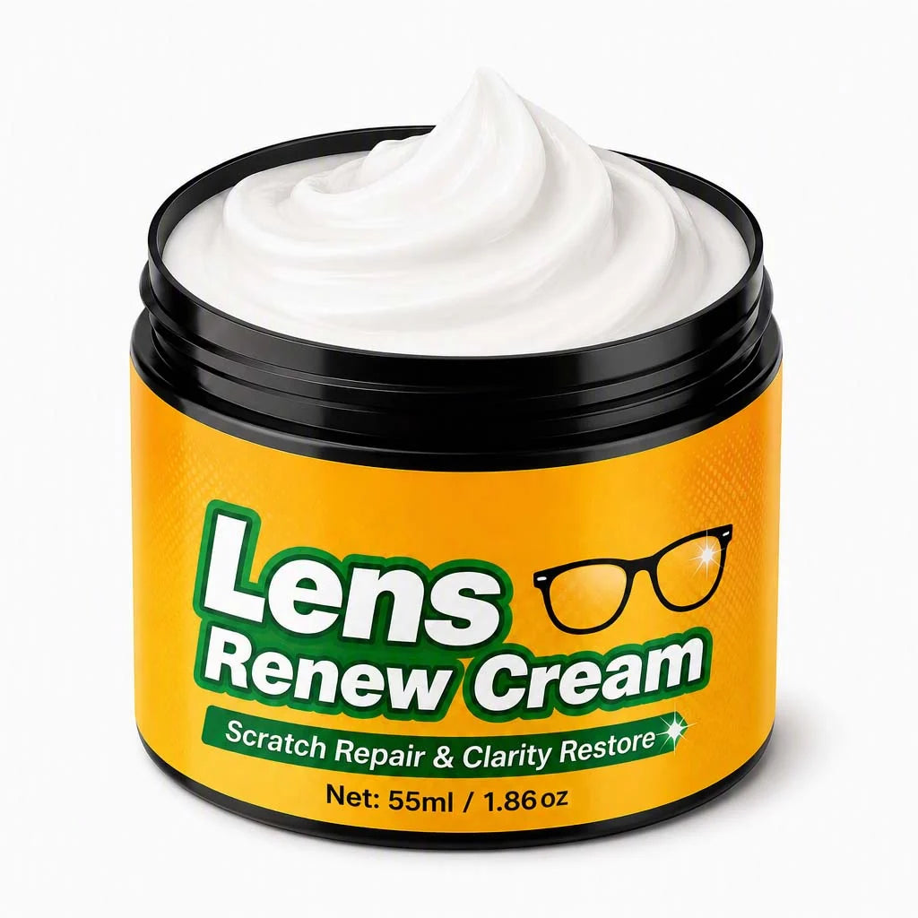 📌Lens Scratch Repair Cream Set with Sponge for Glasses Goggles Face Shields and Helmet Visors