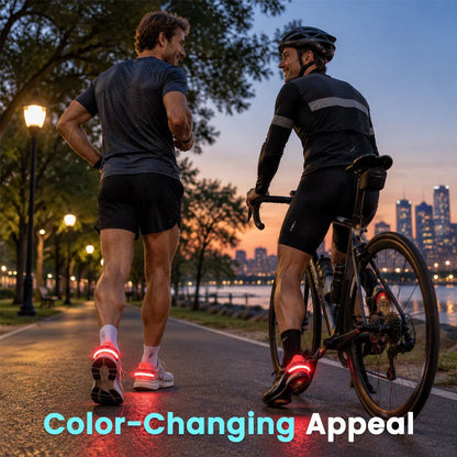 ✨BUY 1 GET 1 FREE✨🏃 LED Heel Lights for Shoes – Colorful Glow & Nighttime Visibility