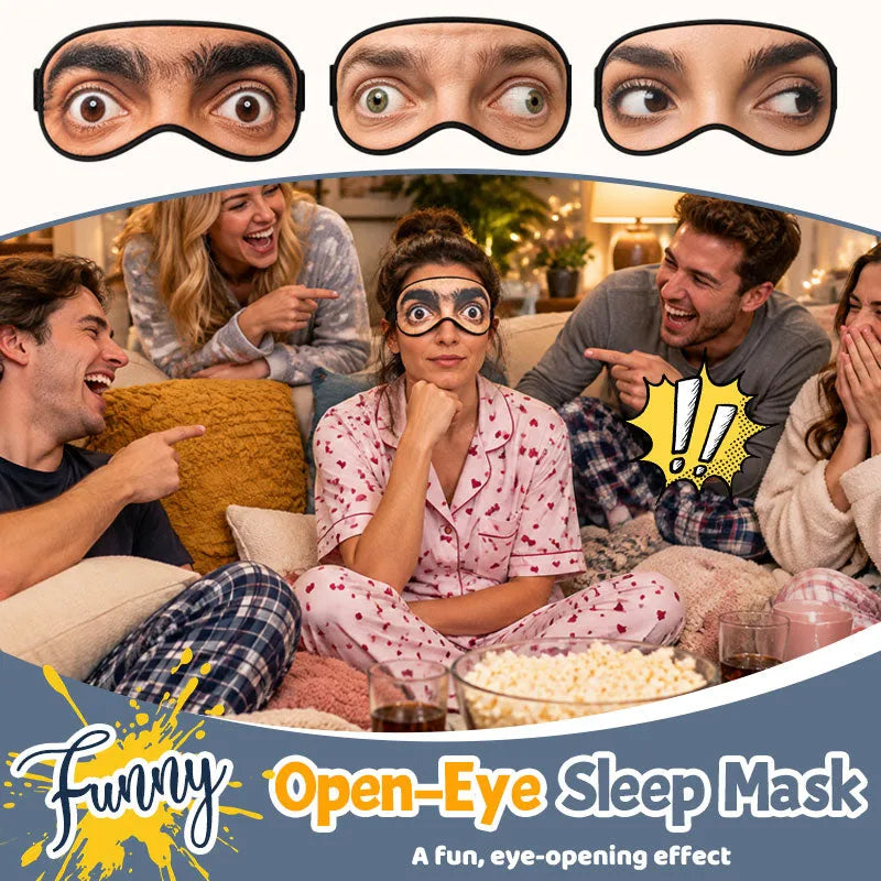 🏅Funny Open-eye Sleep Mask