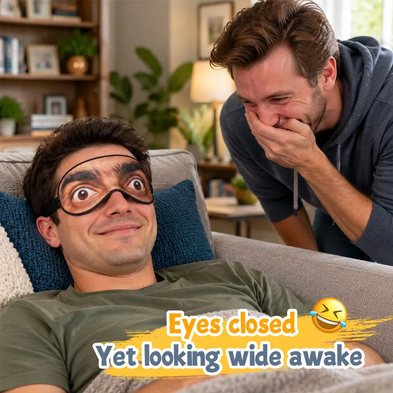 🏅Funny Open-eye Sleep Mask