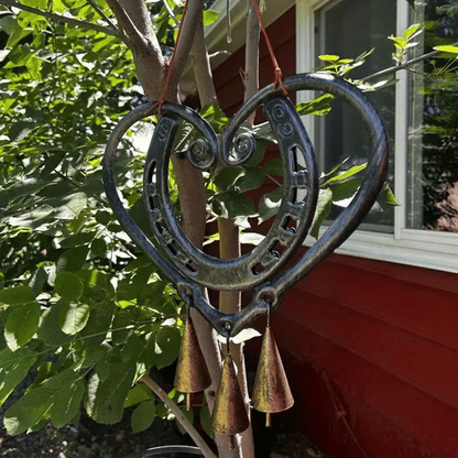 100% Handmade | The Horseshoe Heart Wind Chime ❤