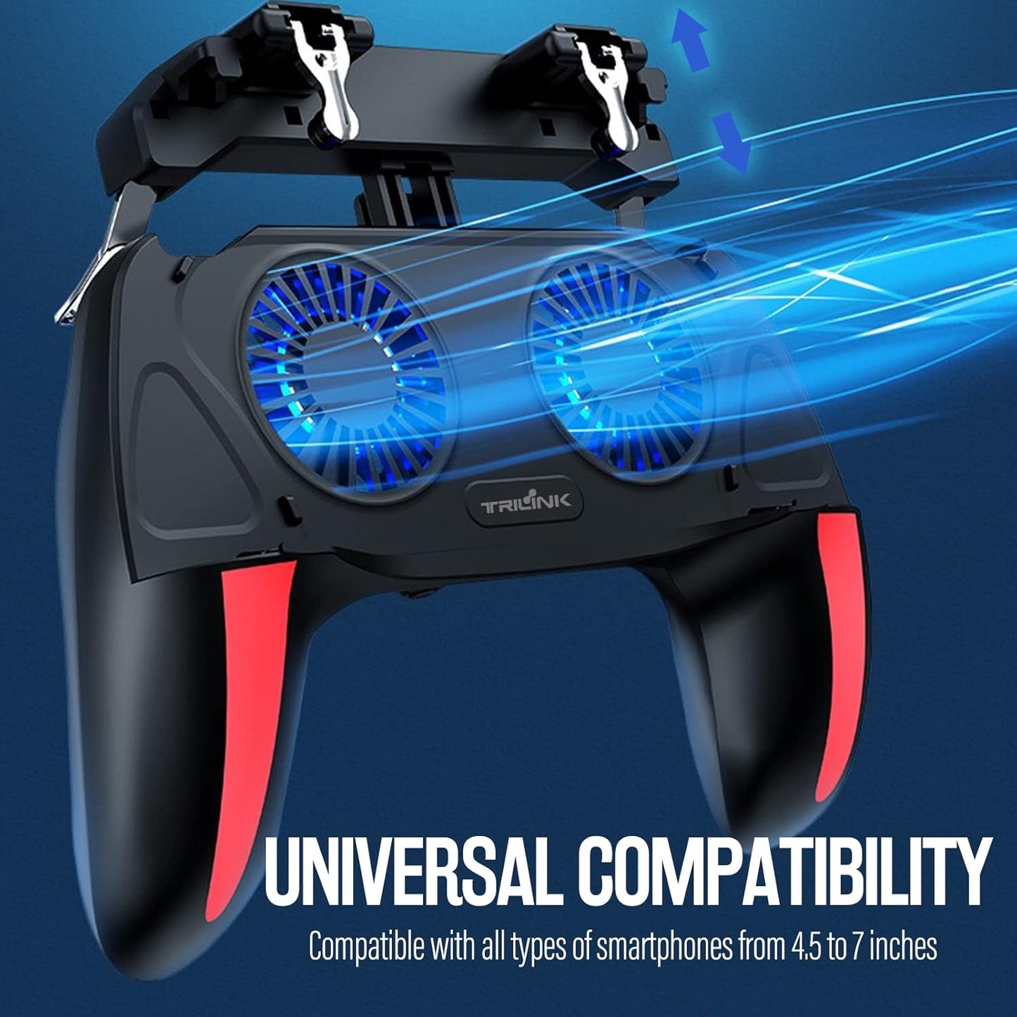 🎮 4-Finger Game Controller – Pro Mobile Gaming Grip