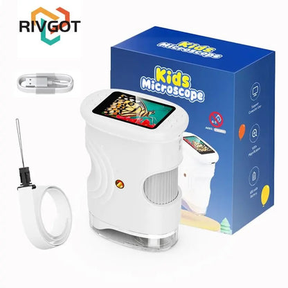 🔬 1000X Magic Eye: Kids' 2-in-1 Handheld Microscope & HD Camera 📸