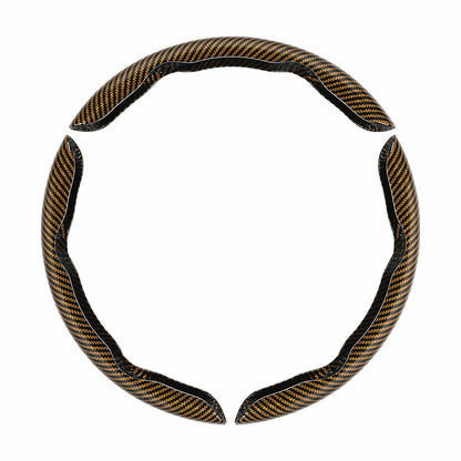 Non-Slip Half Cover Car Steering Wheel Protector | Easy Clip On Installation