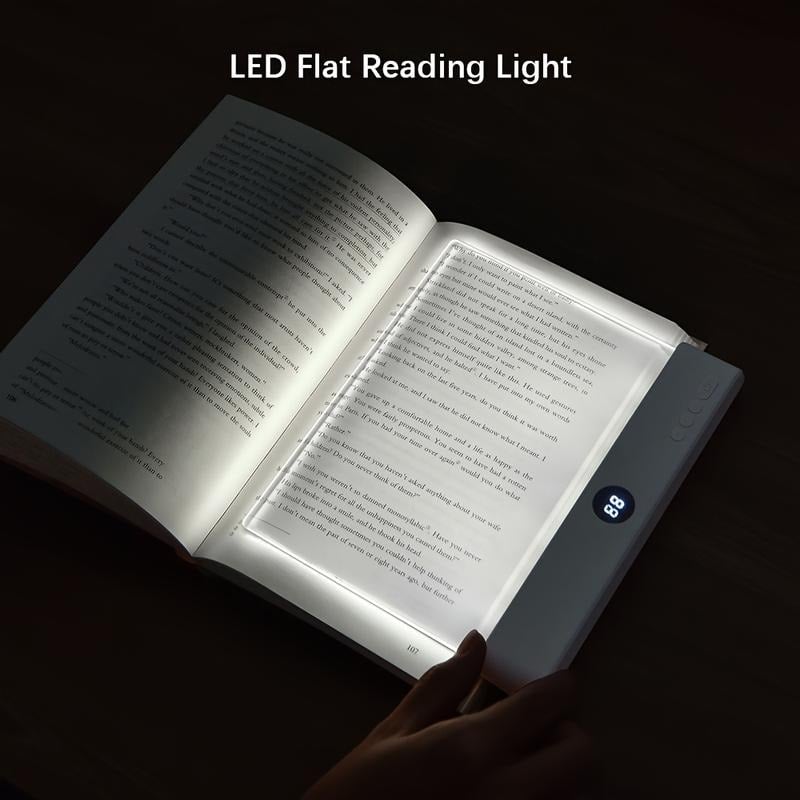 💥Exclusive Offer📚 Dimmable Smart LED Reading Light – Rechargeable, Timed‐Off, 3‐Color 🌈✨