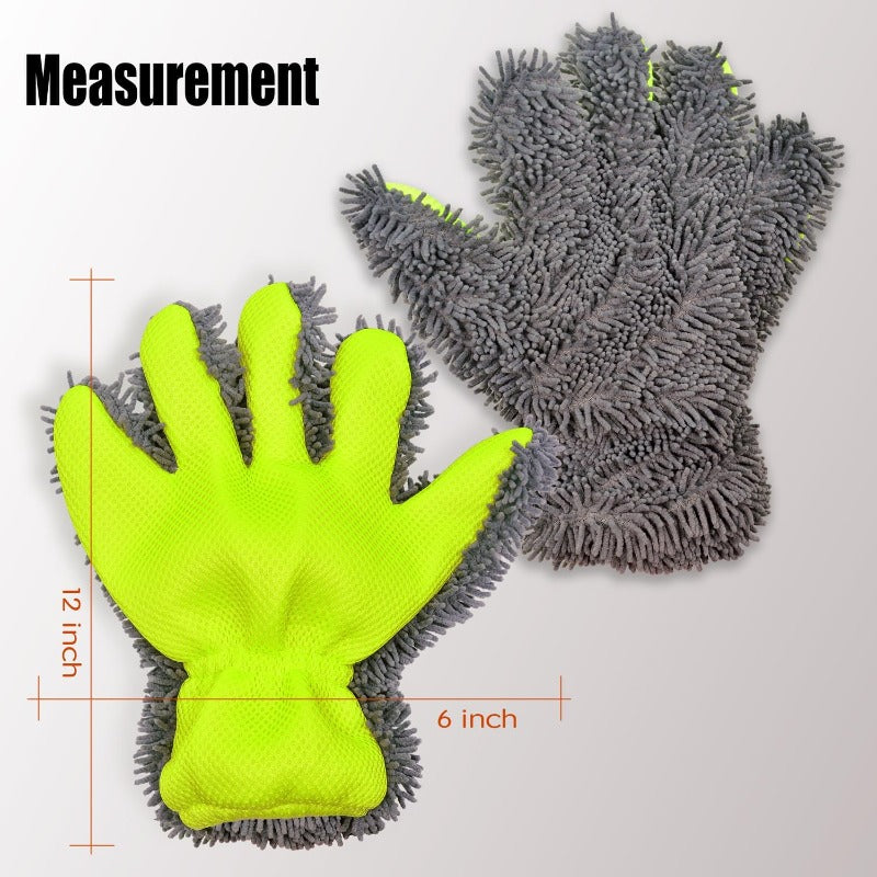 Scratch-Free 5-Finger Wash Mitt Rjc