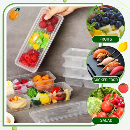 🍱 20-Pack 17 oz Small Meal Prep Containers