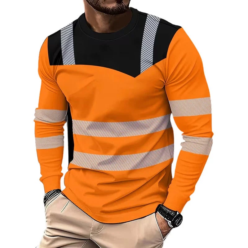 👕 ✨ Men’s 3D Printed Active Shirt – High-Visibility, Breathable, Athletic Fit 🌿