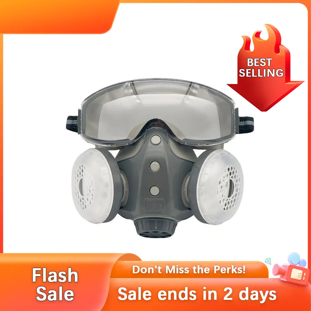 💥Dust-Proof Integrated Respirator Mask,Best gifts