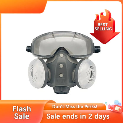 💥Dust-Proof Integrated Respirator Mask,Best gifts