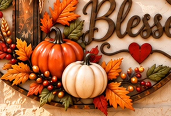 Pumpkin & Leaf