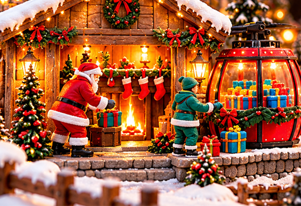 Santa's Loading Stop