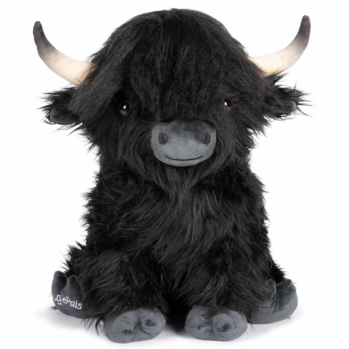 Jumbo Black Highland Cow SnugglePal