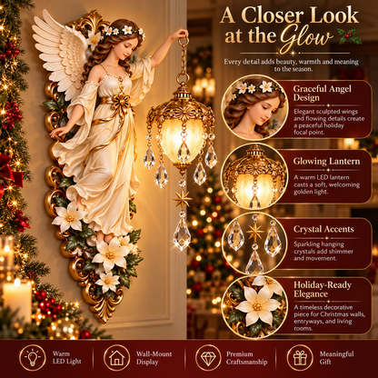 🪽 Guardian Angel Christmas Light – A Symbol of Hope, Love & Protection