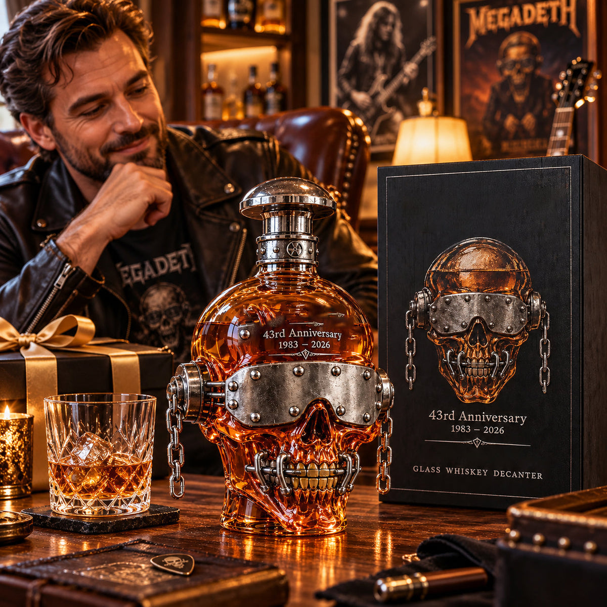 43rd Anniversary Whiskey Decanter