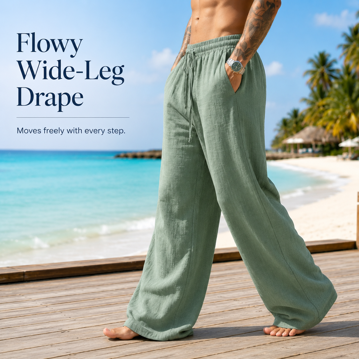 🌊BEAT THE HEAT 49% OFF👖 Cool & Breathable Summer Pants