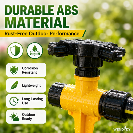 🏡 Last Day Special Price £14.99 !🏆 BUY 2 GET 1 FREE✨360° Rotation Auto Irrigation System Garden Lawn Sprinkler Patio