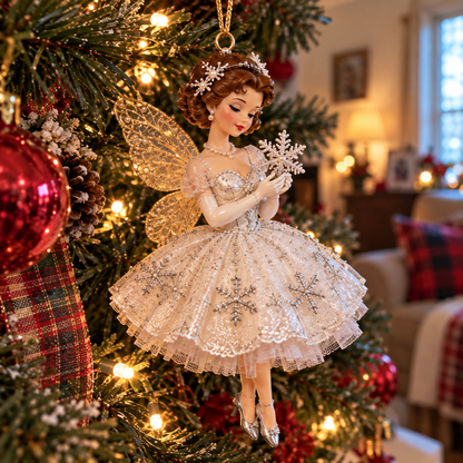 Vintage Fairy Christmas Ornaments