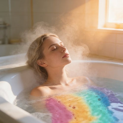 🫧 Rainbow Bath Bombs for Kids