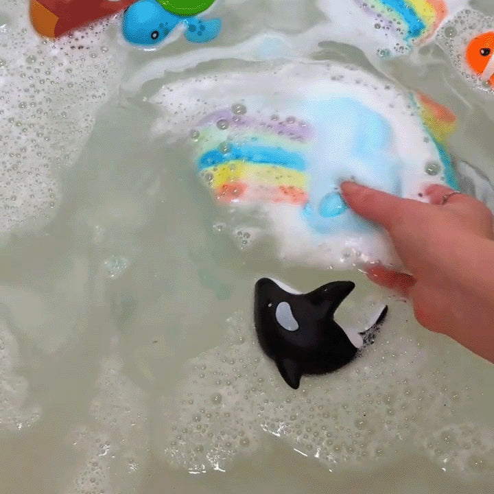 🫧 Rainbow Bath Bombs for Kids