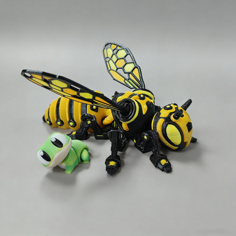 Mecha Sci-Fi Series🔥3D Printed Articulating Cyber Bee