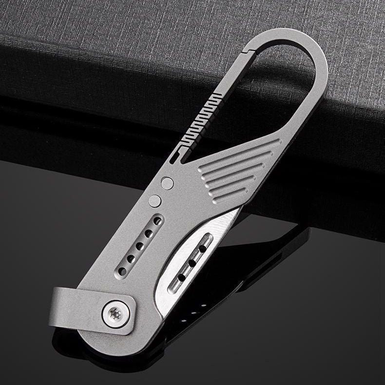 Titanium Alloy Keychain Knife