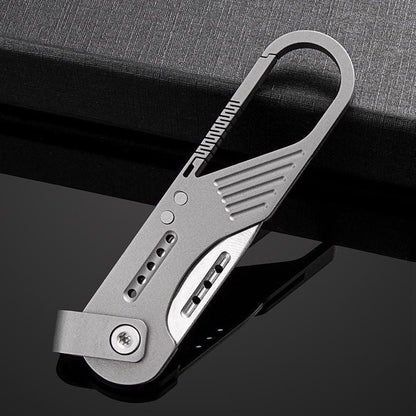 Titanium Alloy Keychain Knife