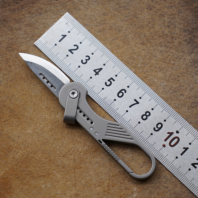 Titanium Alloy Keychain Knife