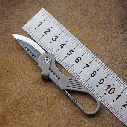 Titanium Alloy Keychain Knife