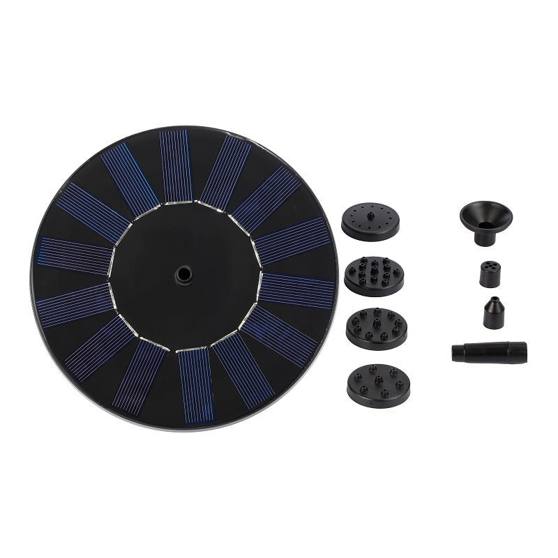 ☀Small solar fountain
