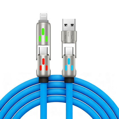 4-in-1 LED Light Up Charging Cable