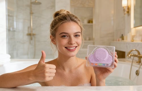 🫧 Rainbow Bath Bombs for Kids