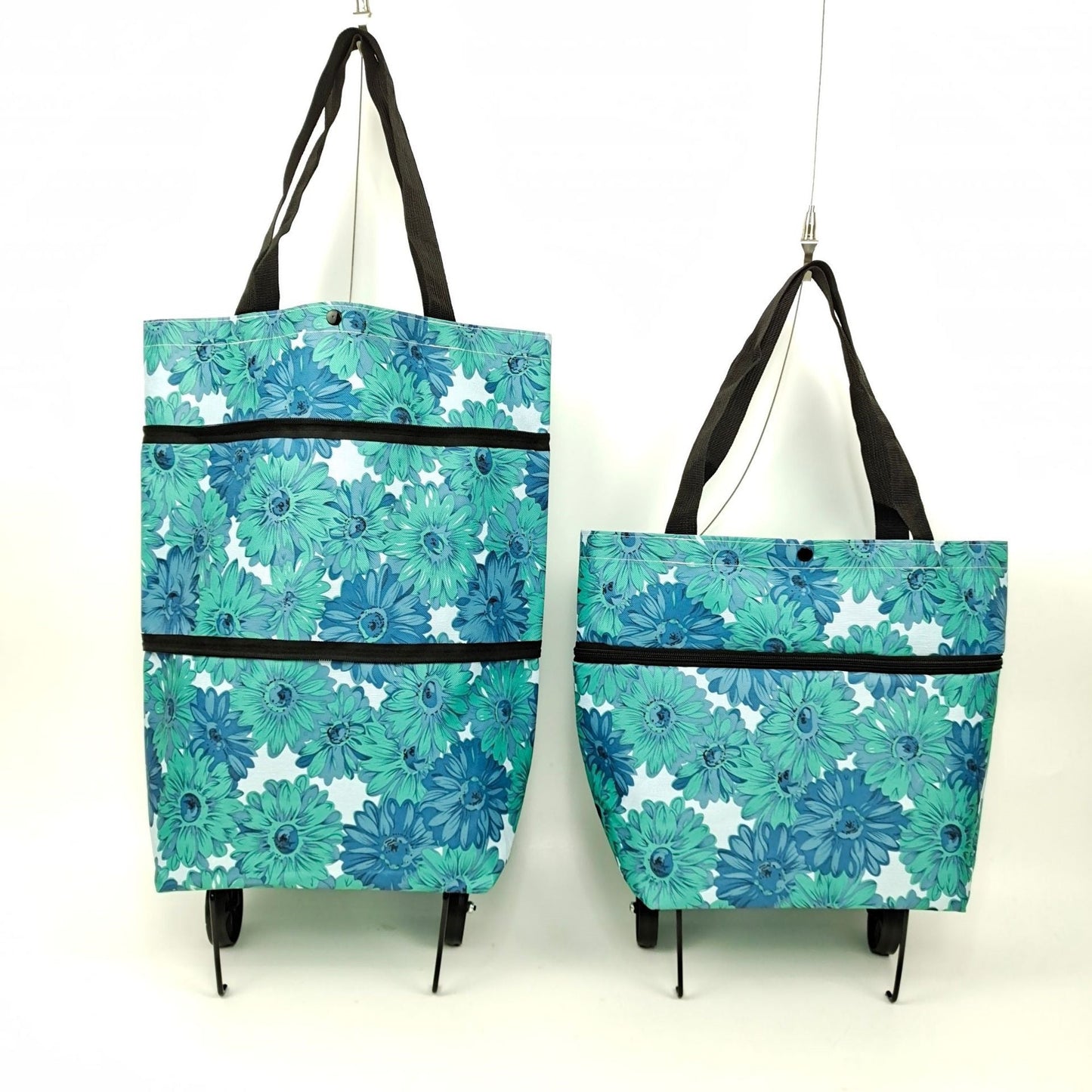 2-in-1 Foldable Shopping Cart