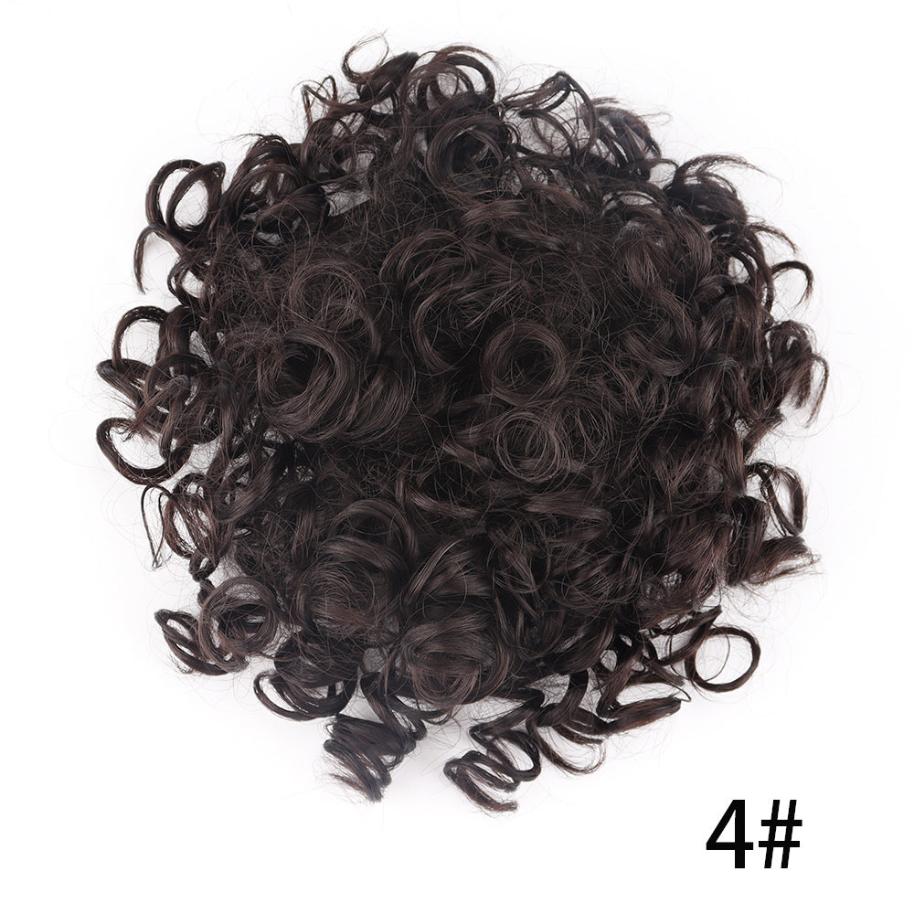 🎁2026 New Arrivals 48% OFF💥Short, curly hairpiece – Chignon with elastic drawstring