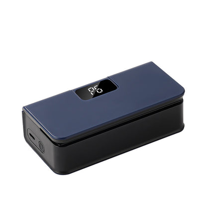 2-in-1 Rechargeable Mini Bag Sealer — LED Display, Magnetic Fridge Mount & Built-in Cutter