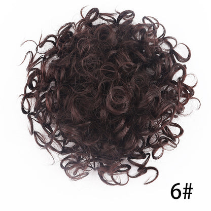 🎁2026 New Arrivals 48% OFF💥Short, curly hairpiece – Chignon with elastic drawstring