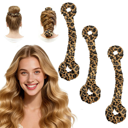 Multi-function Satin Heatless Hair Curler & Hair Tie Non