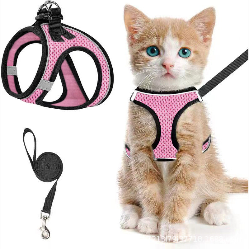 Escape-Proof Soft Mesh Harness