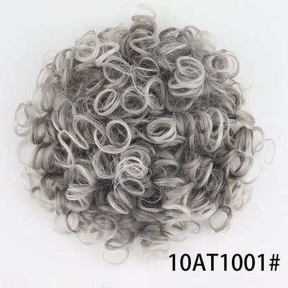 🎁2026 New Arrivals 48% OFF💥Short, curly hairpiece – Chignon with elastic drawstring