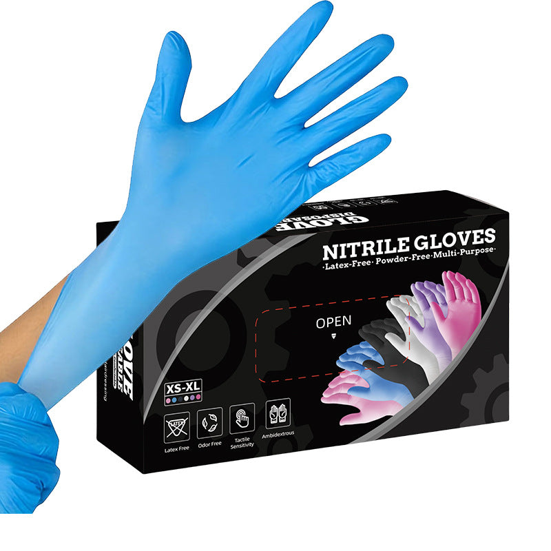 🔥 Heavy Duty Nitrile Gloves,6mil-50 Count