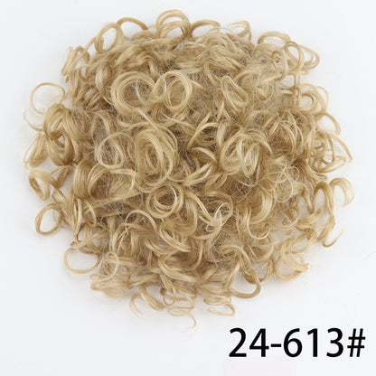 🎁2026 New Arrivals 48% OFF💥Short, curly hairpiece – Chignon with elastic drawstring