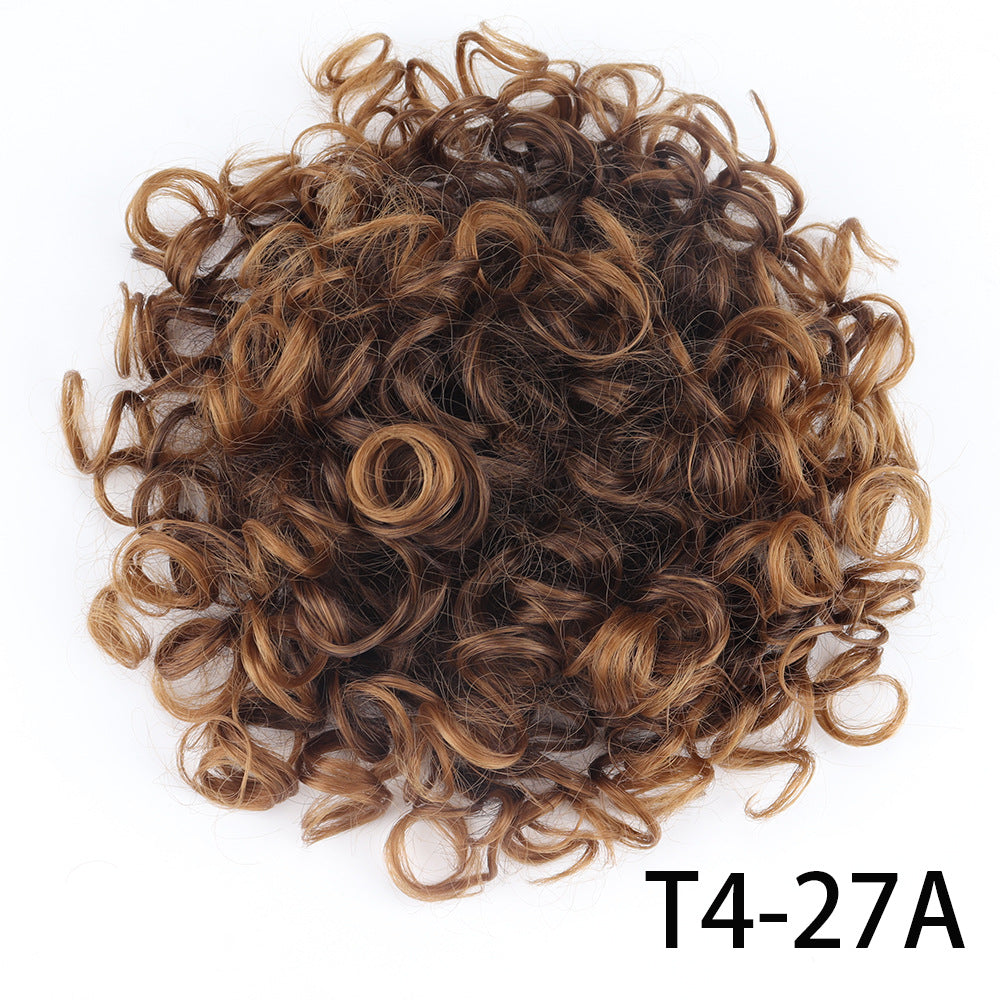 🎁2026 New Arrivals 48% OFF💥Short, curly hairpiece – Chignon with elastic drawstring