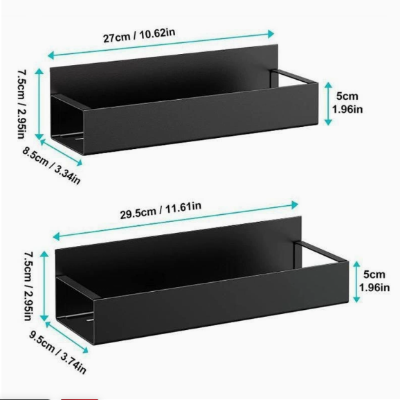 🧲Punch-free Magnetic Storage Rack Organize —— Space-saving Kitchen Organizer🌟