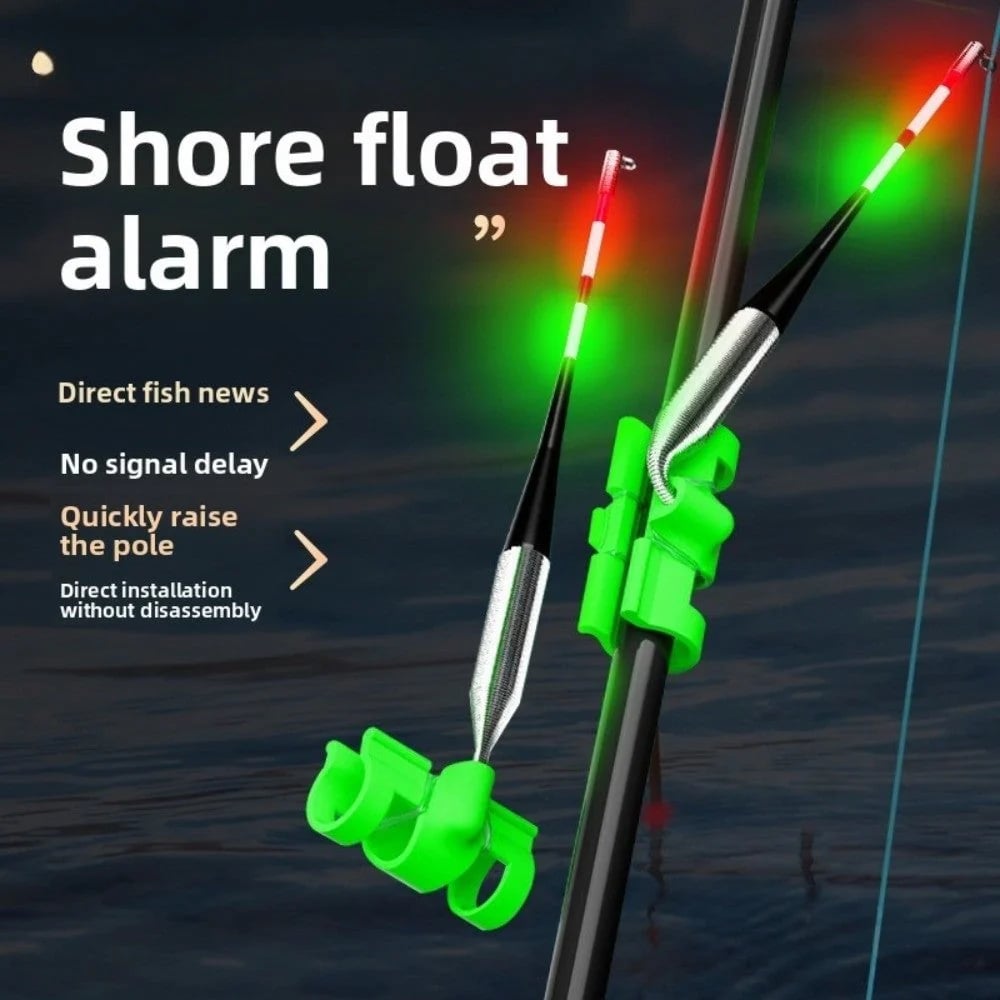 🎣Fishing Bite Detection Alarm – Automatic Float Sensor for Shoreline & Casting Success