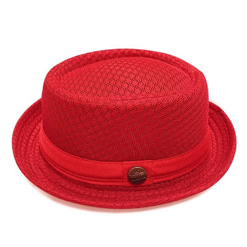 🔥HOT Summer Mesh Pork Pie Hat