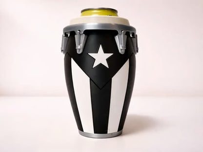 🪘Conga-Style Can Holder – Celebrate Caribbean Pride, One Sip at a Time