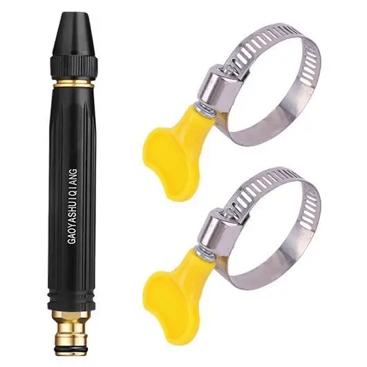🔥Home high-pressure car wash water gun with booster nozzle and hose, a must-have for watering plants and vegetables, and car washing.👍💦