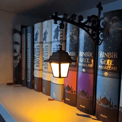 Library Lantern-Decorative Bookshelf Lighting（What you see is what you get！）