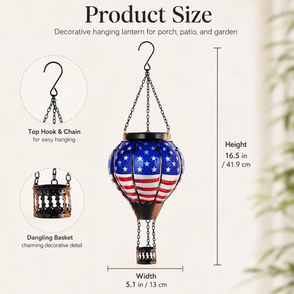 Solar Hot Air Balloon Lantern